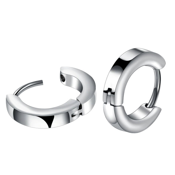 Stainless Steel Earrings Simple Style