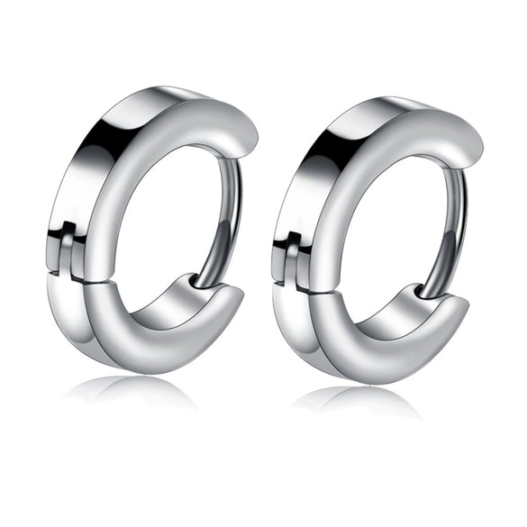 Stainless Steel Earrings Simple Style