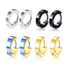 Stainless Steel Earrings Simple Style