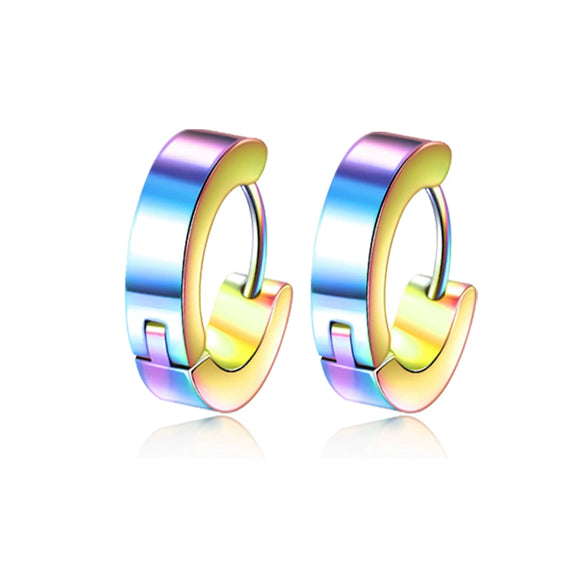 Stainless Steel Earrings Simple Style