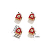 Stainless Steel Eight Eyes Pattern Drum Beads Jewelry Accessories 18K Gold Vacuum Plated