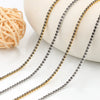 Stainless Steel Electrolysis Claw Chain Unisex Necklace Bracelet Clothing Chain