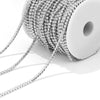 Stainless Steel Electroplated Chain Accessories Natural Plant Flowers Style