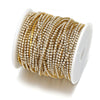 Stainless Steel Electroplated Chain Accessories Natural Plant Flowers Style