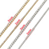 Stainless Steel Electroplated Chain Accessories Natural Plant Flowers Style