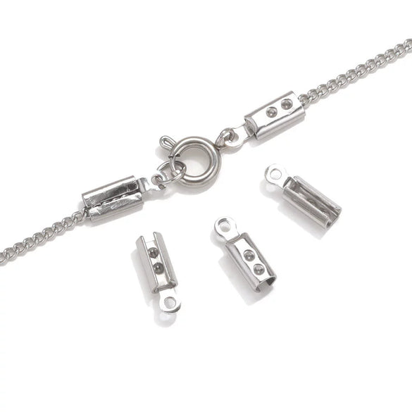 Stainless Steel Electroplated Chain Rope Connection Buckle For Diy Handmade Jewelry Accessories