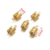 Stainless Steel Electroplated Chain Rope Connection Buckle For Diy Handmade Jewelry Accessories