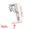Stainless Steel Electroplated Digital Arabic Numeral Lobster Clasp For Diy Jewelry
