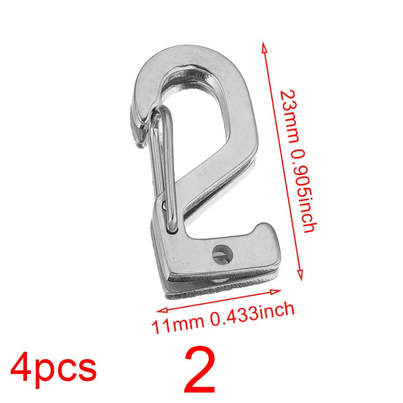 Stainless Steel Electroplated Digital Arabic Numeral Lobster Clasp For Diy Jewelry