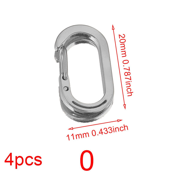 Stainless Steel Electroplated Digital Arabic Numeral Lobster Clasp For Diy Jewelry