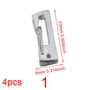 Stainless Steel Electroplated Digital Arabic Numeral Lobster Clasp For Diy Jewelry
