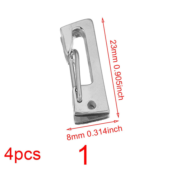 Stainless Steel Electroplated Digital Arabic Numeral Lobster Clasp For Diy Jewelry