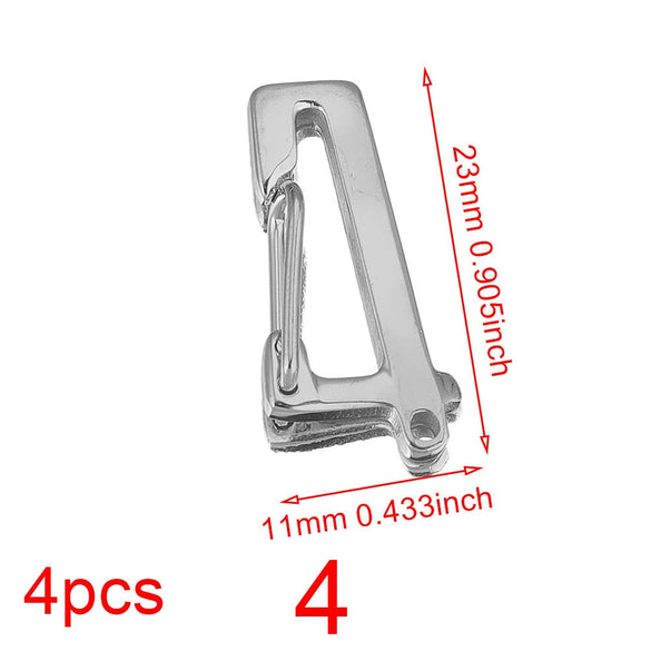 Stainless Steel Electroplated Digital Arabic Numeral Lobster Clasp For Diy Jewelry