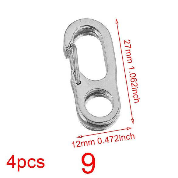 Stainless Steel Electroplated Digital Arabic Numeral Lobster Clasp For Diy Jewelry