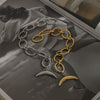 Stainless Steel Electroplated Geometric Light Luxury Moon Ot Buckle Bracelet Jewelry