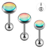 Stainless Steel Electroplated Geometric Minimalist Unisex Earrings