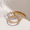 Stainless Steel Electroplated Geometric Style Bracelet Jewelry