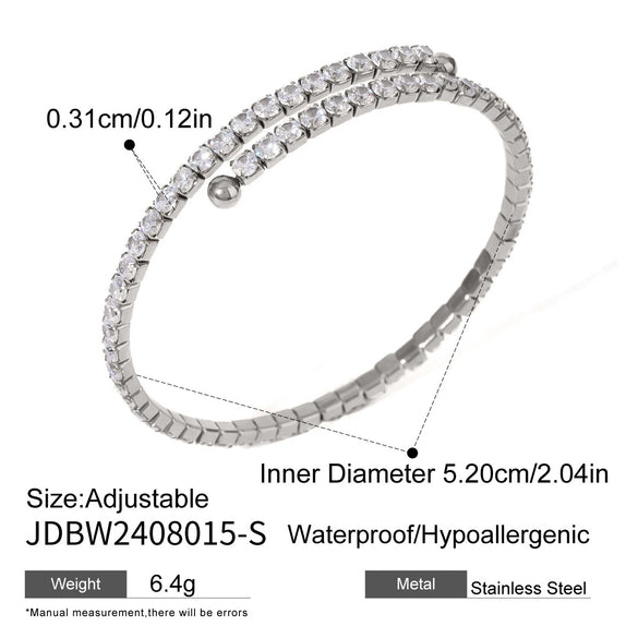 Stainless Steel Electroplated Geometric Style Bracelet Jewelry