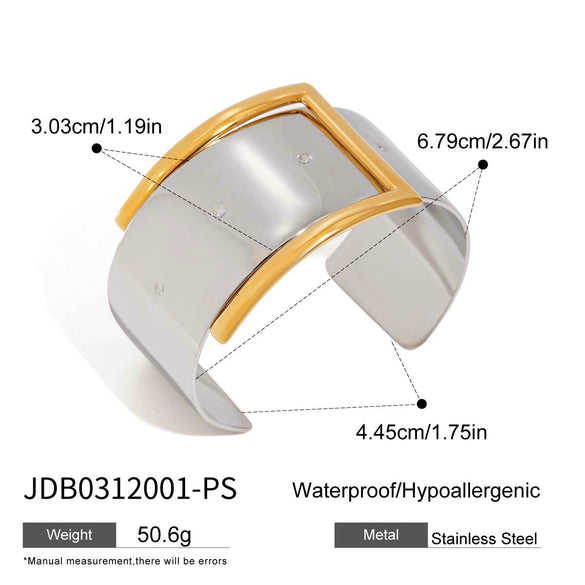 Stainless Steel Electroplated Geometric Women's Bracelet Jewelry