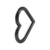 Stainless Steel Electroplated Heartshaped Earrings Lip Ring Interface Ring Ear Bone Ring