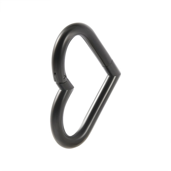 Stainless Steel Electroplated Heartshaped Earrings Lip Ring Interface Ring Ear Bone Ring