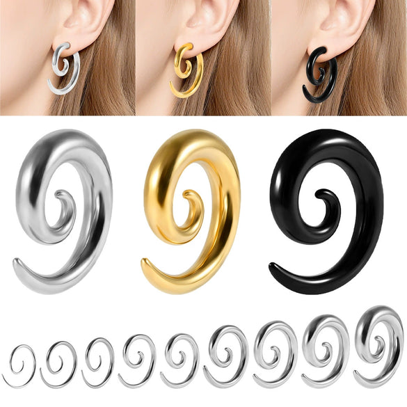 Stainless Steel Electroplated Insect Shaped Fashion Unisex Earrings