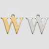 Stainless Steel Electroplated Letter Piercing Pendant