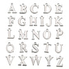 Stainless Steel Electroplated Letter Piercing Pendant
