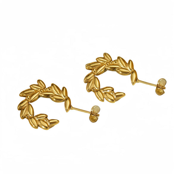 Stainless Steel Electroplated Personality Trendy Women's Earrings