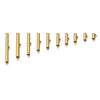 Stainless Steel Electroplated Sliding Buckle Belt Cover Connecting Pipe Sliding Pipe Clip Earrings Diy Accessories