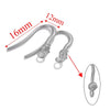 Stainless Steel Electroplated Soft Fish Ear Hooks Diy Handmade Earrings Jewelry Accessories