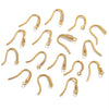 Stainless Steel Electroplated Soft Fish Ear Hooks Diy Handmade Earrings Jewelry Accessories