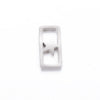 Stainless Steel Electroplated Square Hollow Four Leaf Clover Love Star Pendant Diy Woven Bracelet Accessories