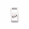 Stainless Steel Electroplated Square Hollow Four Leaf Clover Love Star Pendant Diy Woven Bracelet Accessories