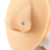 Stainless Steel Electroplated Star Shaped Nose Stud Piercing Accessory