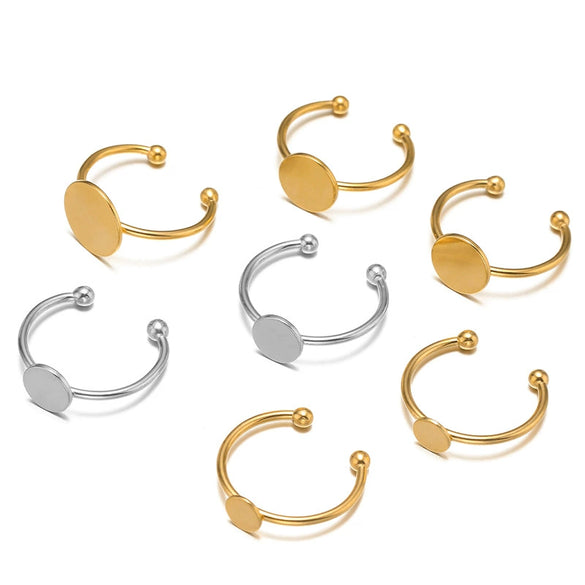 Stainless Steel Electroplated Ushape Ring Holder