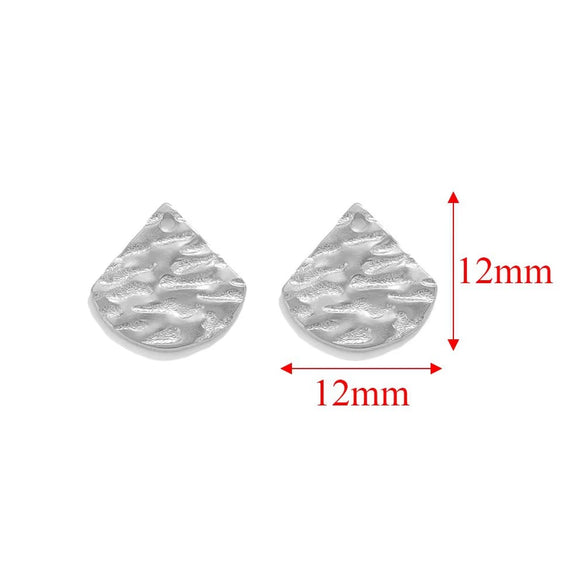 Stainless Steel Embossed Geometric Totem Jewelry Connection Accessories Pendant For Bracelet And Necklace