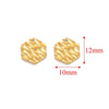Stainless Steel Embossed Geometric Totem Jewelry Connection Accessories Pendant For Bracelet And Necklace