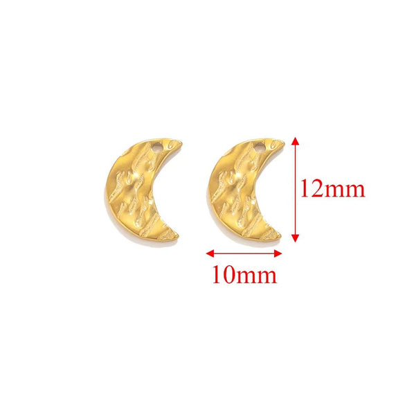 Stainless Steel Embossed Geometric Totem Jewelry Connection Accessories Pendant For Bracelet And Necklace