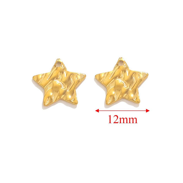 Stainless Steel Embossed Geometric Totem Jewelry Connection Accessories Pendant For Bracelet And Necklace
