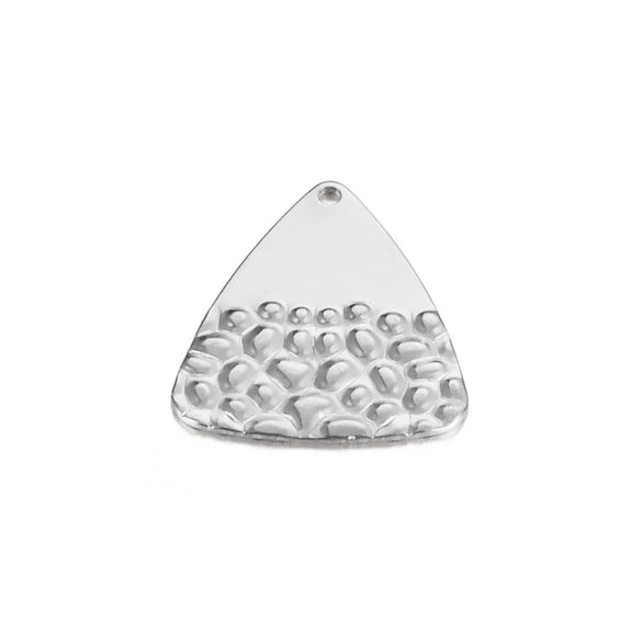 Stainless Steel Embossed Love Heart Electroplated Earrings Jewelry Accessories