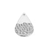 Stainless Steel Embossed Love Heart Electroplated Earrings Jewelry Accessories