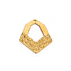 Stainless Steel Embossed Love Heart Electroplated Earrings Jewelry Accessories