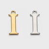 Stainless Steel English Letter Pendant Electroplated Gold Necklace Accessories