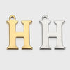 Stainless Steel English Letter Pendant Electroplated Gold Necklace Accessories