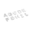 Stainless Steel English Letters Pendant Electroplated Minimalist Style Diy Jewelry Accessories