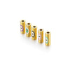 Stainless Steel Eye Cylindrical Loose Beads Dripping Oil Jewelry