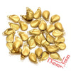 Stainless Steel Fan Shell Pendant Handmade Jewelry With 18K Gold Plated And Electroplating Treatment