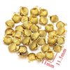 Stainless Steel Fan Shell Pendant Handmade Jewelry With 18K Gold Plated And Electroplating Treatment
