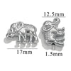 Stainless Steel Fancy Spacer Beads With Dragon Pattern And Electroplating For Jewelry Accessories